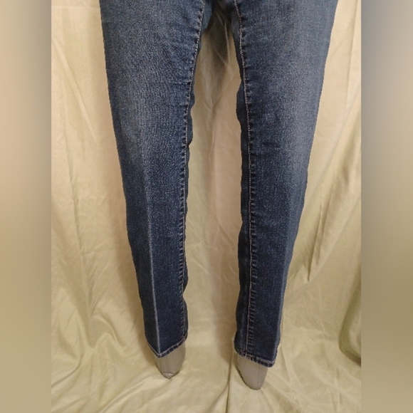 🍒 Bob Mid-rise Blue Skinny Jeans - Picture 8 of 10